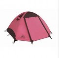 戶外野營(yíng)時(shí)尚紅色雙人雙層帳篷
