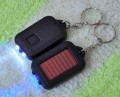 帶鑰匙扣太陽(yáng)能手電筒無需電池