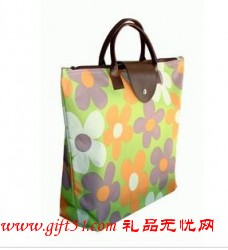 廣告包折疊手提購(gòu)物袋牛津布折疊女包-可印LOGO