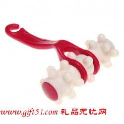 隨時(shí)享受按摩 弧形柄海參型按摩滾輪