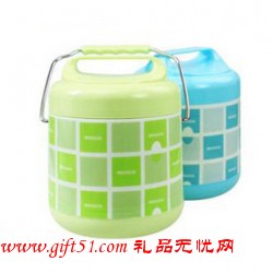 不銹鋼內膽保溫手提飯盒