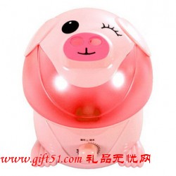 負離子 粉紅小豬超聲波加濕器