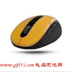 鼠標(biāo) 黃色無(wú)線鼠標(biāo)