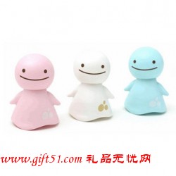 汽車飾品 太陽能吸盤式搖頭娃娃