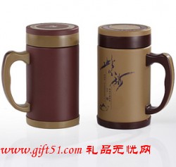 生態(tài)紫砂內(nèi)膽紫砂杯