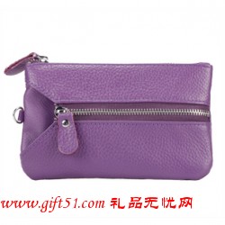 女士新款韓版真皮錢(qián)包鑰匙包