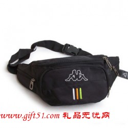 時(shí)尚潮人滌綸材質(zhì)腰包定做