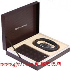 商務套裝腰帶,長銀包