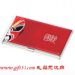 國(guó)粹臉譜名片夾