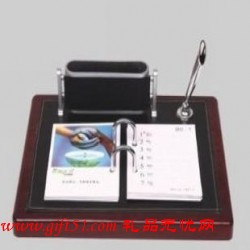 2012高檔紅木臺歷定制