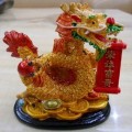 樹脂龍年擺件,榮華富貴商務(wù)禮品