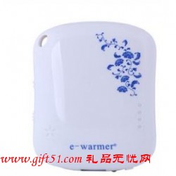 青花瓷移動(dòng)電源USB充電暖手寶器定制