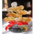 琉璃擺件發(fā)財樹,招財樹,搖錢樹定制