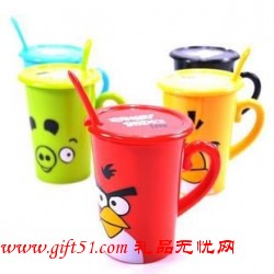 憤怒小鳥創(chuàng)意水杯定制