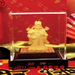 財(cái)神絨沙金擺件定做