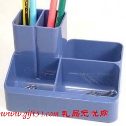 多功能塑料筆筒定制