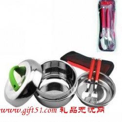 時(shí)尚不銹鋼保溫飯盒