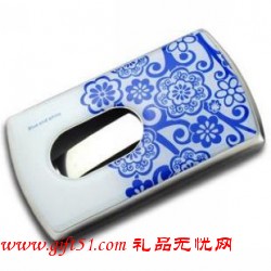 禮品名片夾定制 個(gè)性金屬名片夾定做