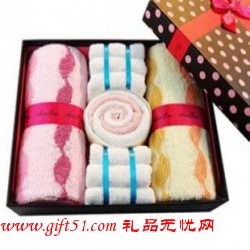 創(chuàng)意禮品毛巾禮盒 五一活動(dòng)獎(jiǎng)品