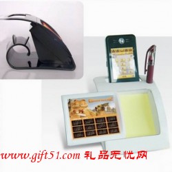 帶溫度計(jì)組合式便簽盒定制