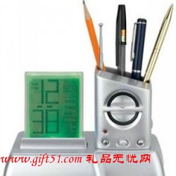 音響收音機(jī)筆筒