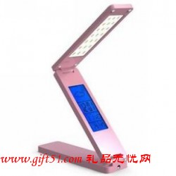 折疊時(shí)鐘臺(tái)燈/LED護(hù)眼閱讀燈