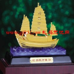 特色絨沙金揚(yáng)帆萬(wàn)里定制