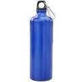 藍色鋁制運動水壺,戶外學(xué)生運動水壺定做