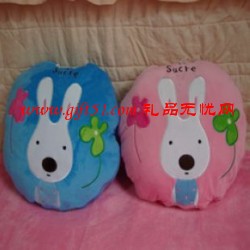 時尚流氓兔抱枕被定制|可愛兔兔抱枕定做