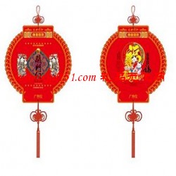 中國結(jié)燈籠小掛歷 金福燈龍吊牌