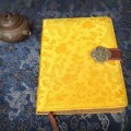 龍滿乾坤記事本,筆記本定制(黃色)