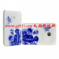 時(shí)尚特色青花移動(dòng)電源