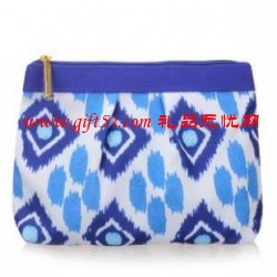 藍(lán)色帆布化妝包