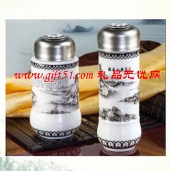 富春山居圖保溫杯套裝