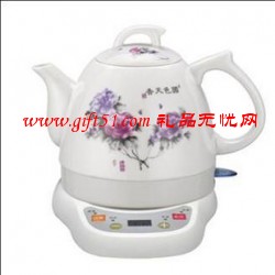 國(guó)色天香調(diào)溫陶瓷電水壺