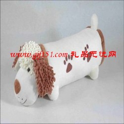 卡比小狗圓形車枕