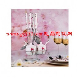 雀躍櫻桃炊具9件套