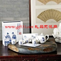 和記張生國(guó)粹青花吉祥如意套裝