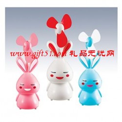 害羞兔子USB廣告風(fēng)扇