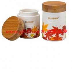 陶瓷存儲(chǔ)罐兩件套