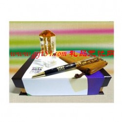 歸元禪寺方印金箔筆商務(wù)套裝