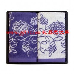 新款高雅青花瓷毛巾套裝