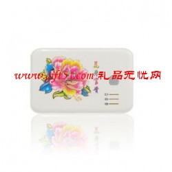 花開富貴商務會議移動電源