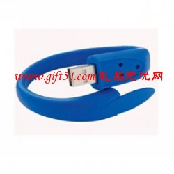 個(gè)性創(chuàng)意塑膠手腕U盤 DIY廣告U盤
