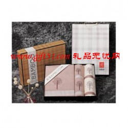 千年竹竹纖維商務(wù)會(huì)議毛巾禮盒