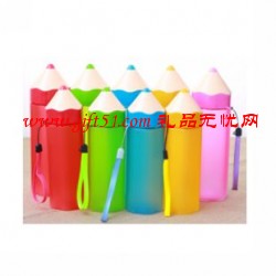 廣告鉛筆塑料隨手杯 時(shí)尚學(xué)生水杯