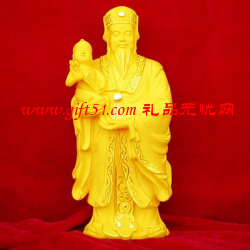 絨沙金財?shù)撆d君擺件