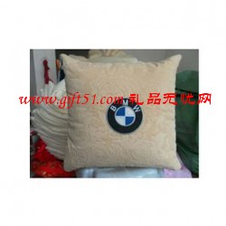 寶馬全棉抱枕靠枕 汽車(chē)抱枕被