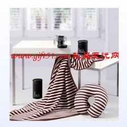 空調(diào)毯子午休U型枕套裝