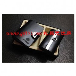 商務(wù)真皮卡包鑰匙包套裝